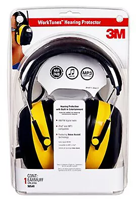 Hearing Protector Earmuff With AM/FM Radio 90541H1-DC-PS