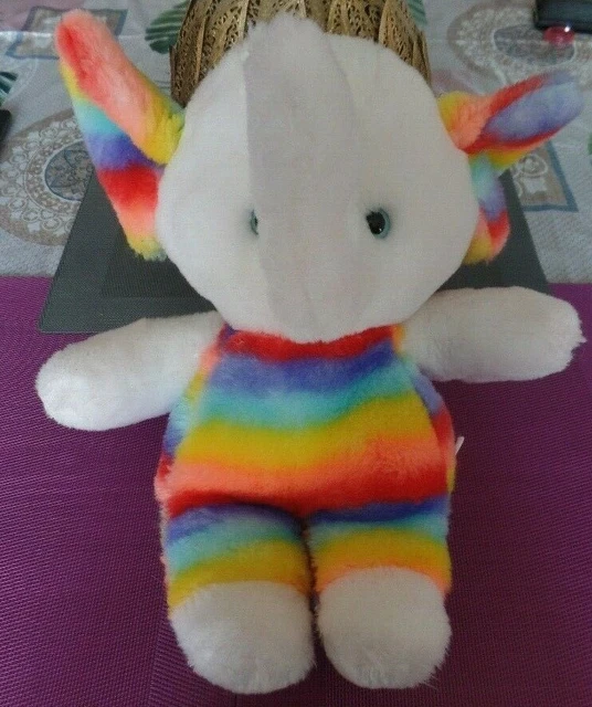 Peluche lapin multicolore Toys'r'us