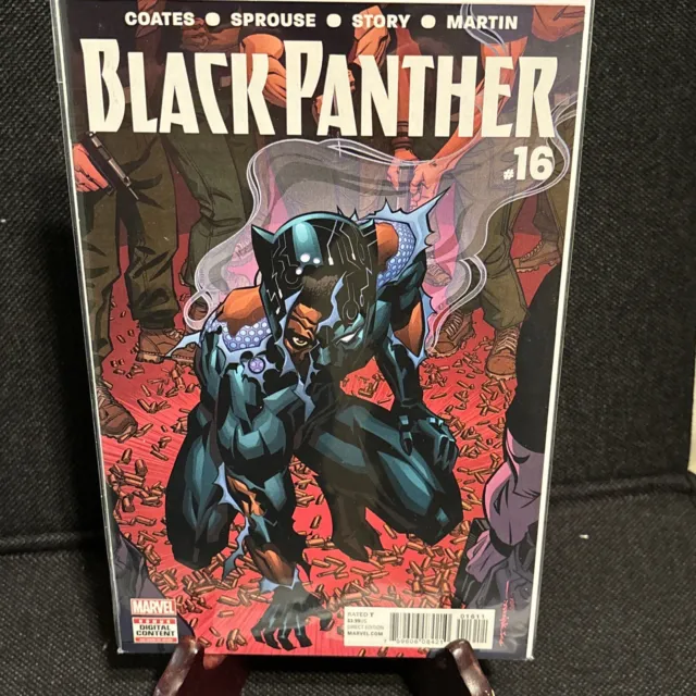 BLACK PANTHER #16 MARVEL comics 2018 (Ta-Nehisi Coates Sprouse) (box32)