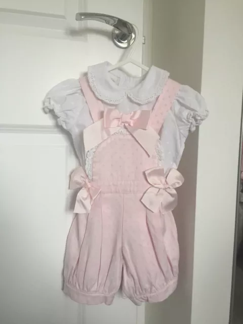 Baby Girls Designer Pretty Originals Romper Outfit 6-9 Months