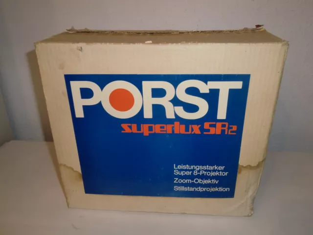 Porst superlux SR 2 con instrucciones y embalaje original