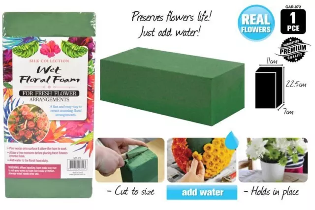 Floral Foma Wet Brick Florist Foam Blocks for Artificial Flower Arrangement