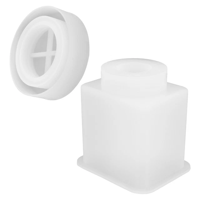 1pc DIY Silikonharzgussform Formen Aufbewahrung Flaschenbehälter Flasche DIY