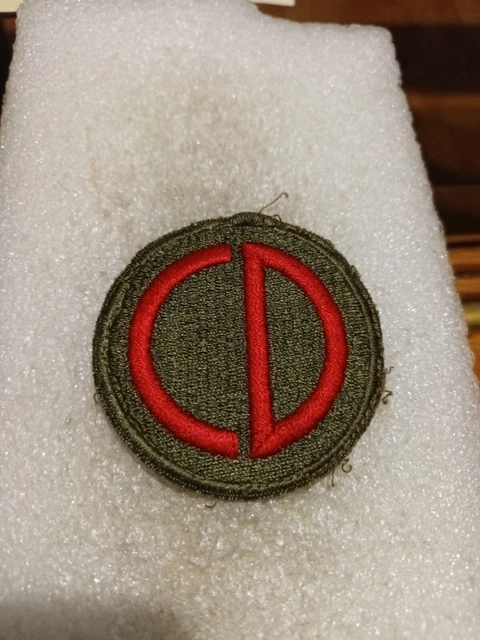 PATCH ARMEE US 85th INFANTRY DIVISION ww2 original EUR 8,00 - PicClick FR