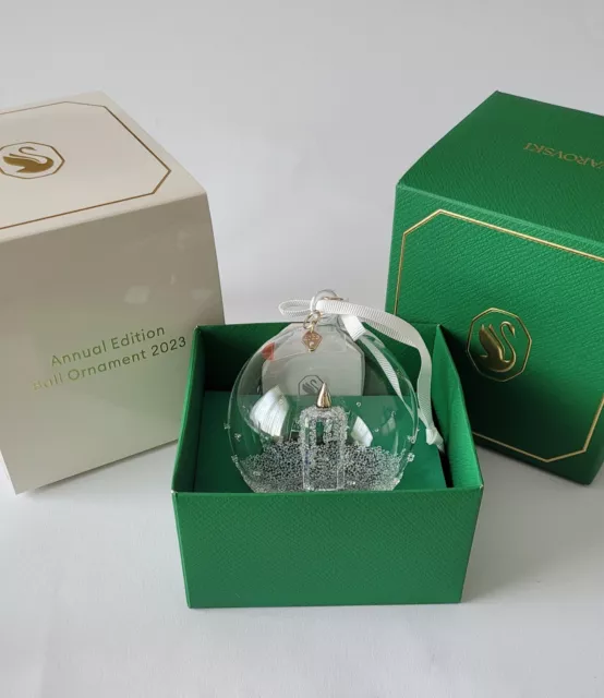 Swarovski Crystal A.E.2023  Christmas Ball Ornament. Art No5658439