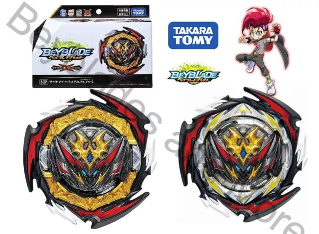 BEY BATTLING TOPS Toys Burst B-180 Booster Dynamite Belial Right Spin Set  of 2 $11.98 - PicClick