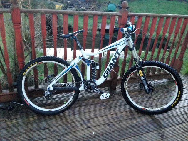 GIANT GLORY 01 downhill mountain biking (blue white)