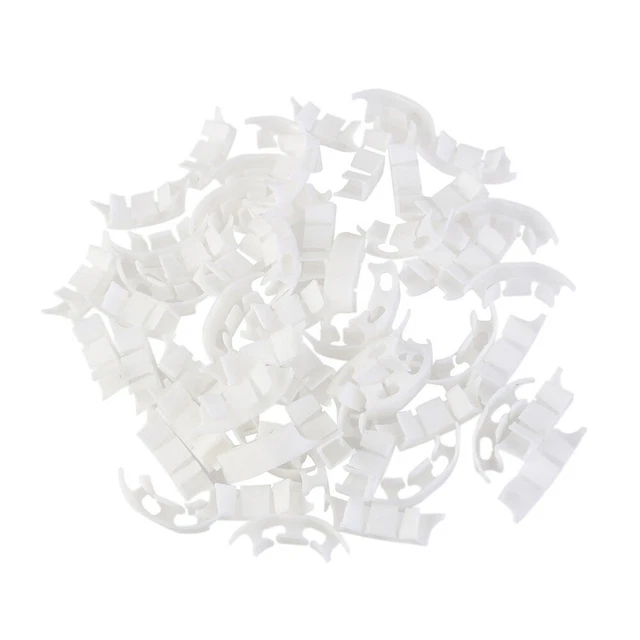 150 Stück Gemüse Vine Support Trellis Clips Pflanzenbefestigungsclips
