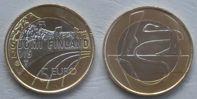 5 Euro Gedenkmünze Finnland 2015 Sport - Gymnastik unz.