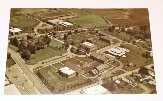 Brevard College NC Postcard North Carolina Aerial View