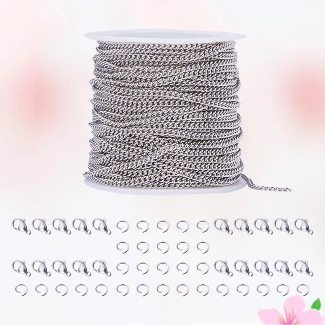 Catena In Acciaio Inox Con Moschettone - 0,6 M Per Cancelli E Recinzioni - Foto 10