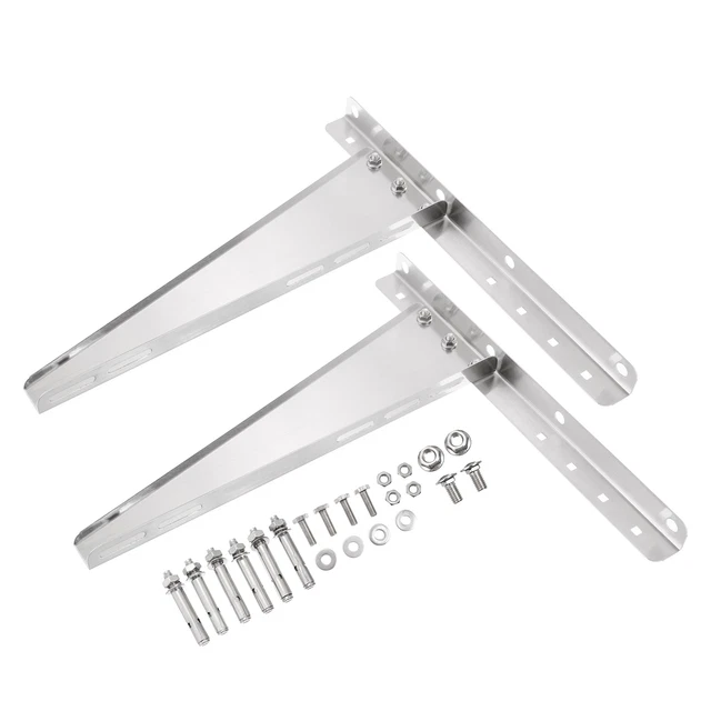Montaje Soporte para 9000-36000BTU A/C Calor Bomba Sistema Soporta Hasta 772 Lbs
