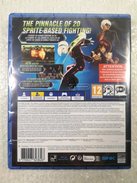 The King Of Fighters Xiii Global Match (First Edition 2000.Ex) Ps4 Euro New (Pix 2