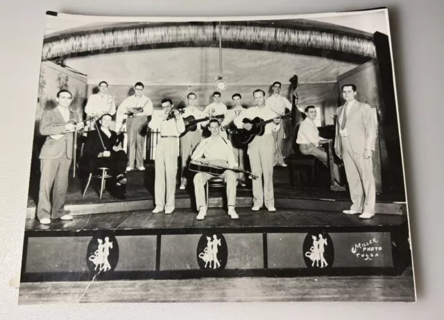 Vintage Bob Wills And His Texas Playboys Band Summer Of 1935 Photograph