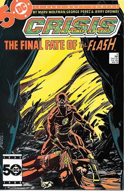 Crisis On Infinite Earths Comic Book #8 DC Comics 1985 NEAR MINT UNREAD