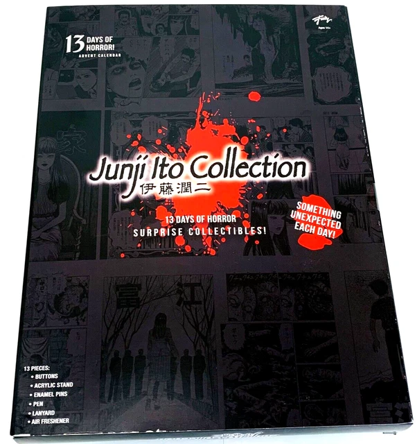 JUNJI ITO 13 Days Of Horror Advent Calendar Includes 13 Exclusive