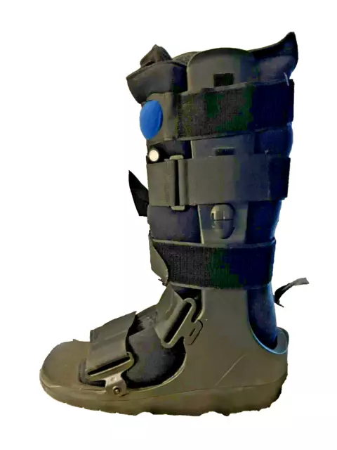United Ortho Air Cam Tall Walker Fracture Boot Black Left or Right Size-XL
