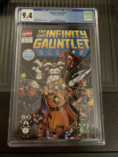 Infinity Gauntlet #1 (CGC 9.4), RARE