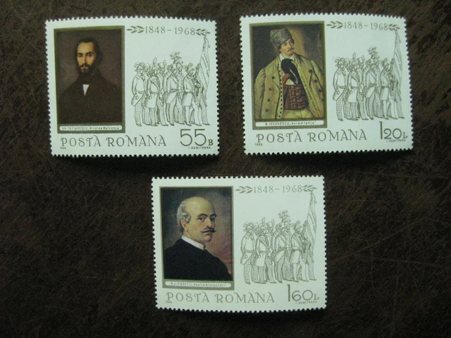 Rumänien Mi.-Nr. 2694-2696  Revolution von 1848 kpl. postfrisch