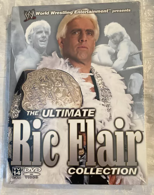 The Ultimate Ric Flair Collection (DVD, 2003, 3-Disc Set) WWE BRAND New Sealed!!