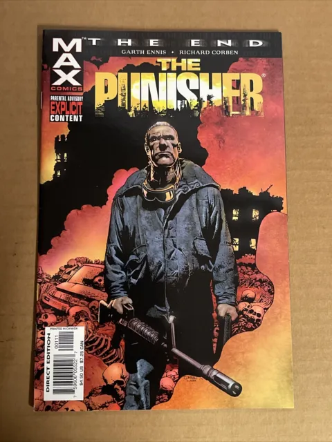 Punisher The End #1 One Shot First Print Marvel Comics (2004) Max Comics