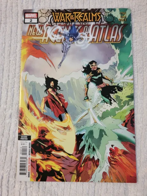 War of the Realms New Agents of Atlas #2 1st Swordmaster Marvel 2019 2nd print