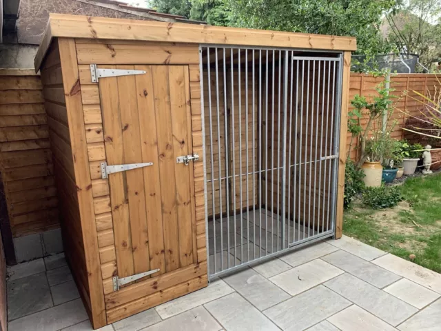 8ft x 4ft Dog kennel and run, Heavy Duty, 8 X 4 delivery/installation