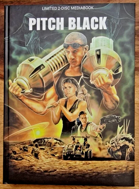 Pitch Black - Planet der Finsternis - Limited Mediabook - BluRay + DVD - Wie neu