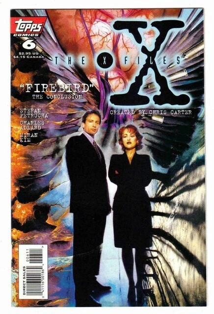 The X Files “Firebird” Conclusion ~ Comic Book  Vol # 6 (Topps Comics)  6 /1995