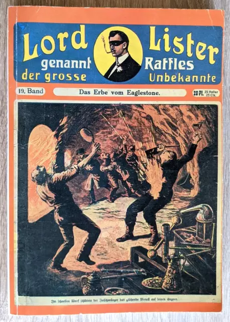 Lord Lister genannt Raffles der grosse Unbekannte Sammelband Reprint Z 2 B2372