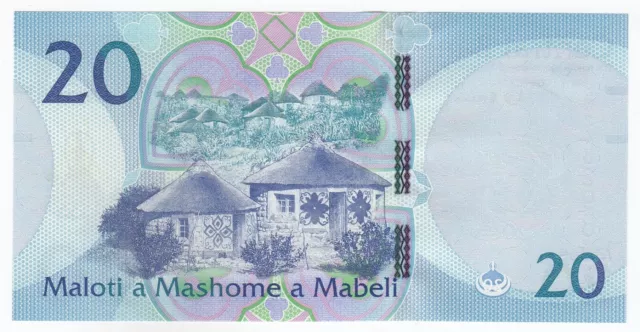 Lesotho,20 Maloti,2021,Central Banque De Lesotho, UNC 2