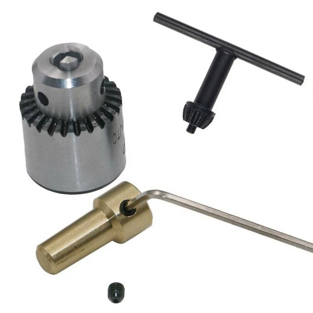 Neuf Fort Impact Résistance Perceuse Chuck Micro Moteur Connecteur Clé