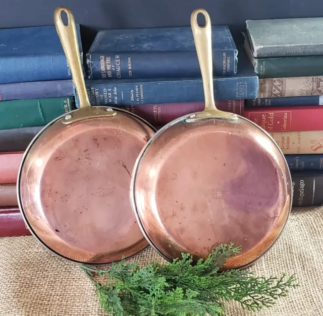 French Copper Saute Egg Pan Phillipe LaFrance French Country Culinaire, One Pan