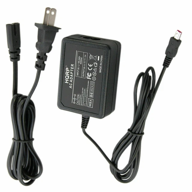 HQRP AC Adapter Charger for Samsung SMX-C10 SMX-C14 SMX-F400 SMX-F50 SMX-K400
