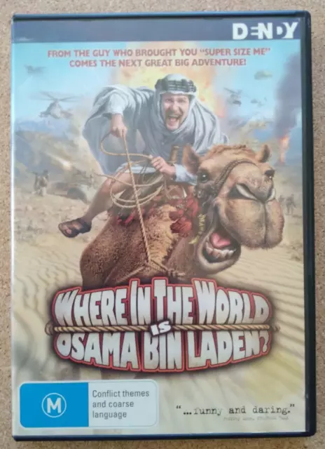 Where in the World is Osama bin Laden  DVD   Au R4 VGC