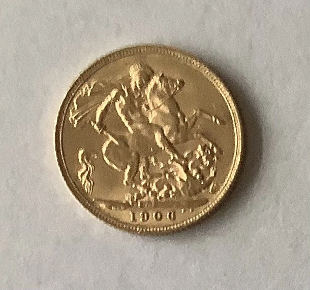 1906 Full Gold Sovereign