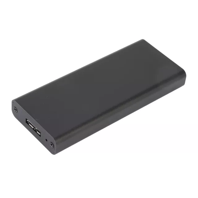 MSATA To USB3.0 Enclosure Adapter Case 6Gbps Black MSATA SSD Adapter For 30x FSK