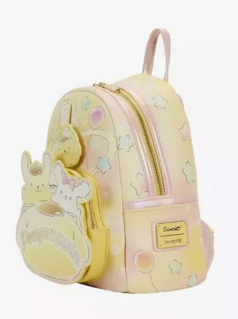 Loungefly Sanrio Pompompurin Roller Coaster Mini Backpack 2