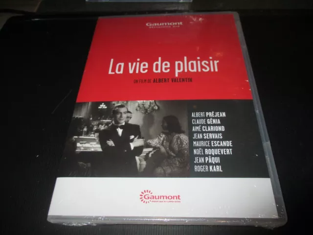 DVD NEUF "LA VIE DE PLAISIR" Albert PREJEAN, Jean SERVAIS, Noel ROQUEVERT