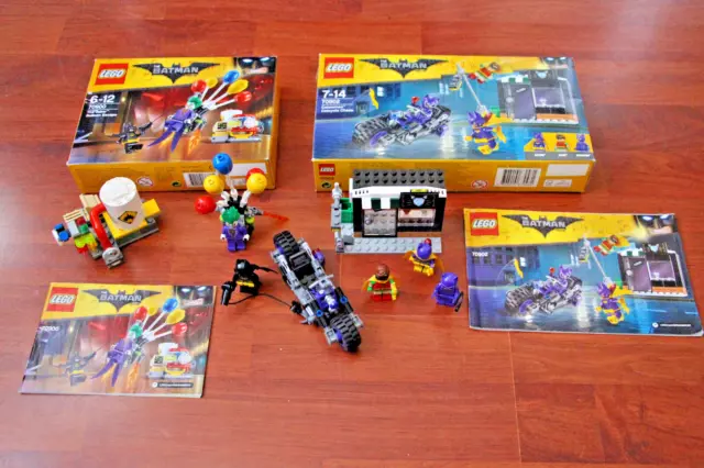 Lego Batman Set 70900 Fuga In Palloncino Joker E 70902 Inseguimento Del Gatto Catwoman.