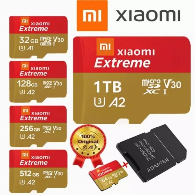Micro SD Karte 32GB/64GB/128GB/256GB/16GB/512GB/ Speicherkarte Smartphone Multi