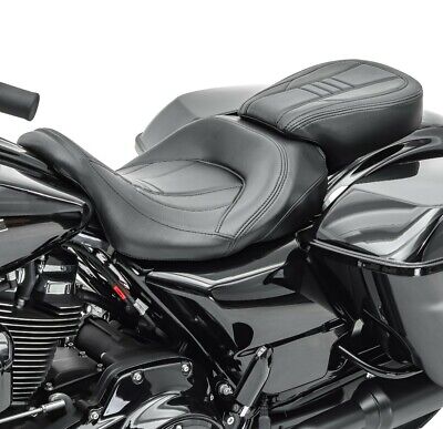 Selle moto per Harley Street Glide Special 15-21 Craftride TG3 cuciture nero 