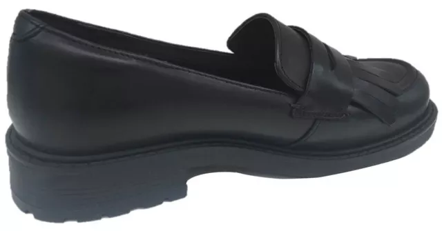 Clarks Orinoco 2 Loafer Damenschuhe Halbschuhe Schwarz Leder Gr. 36-42 NEU! 3