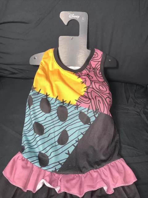 NWT! DISNEY ‘Nightmare Before Christmas’ Sally Dog Shirt Dress Costume Sz. Large