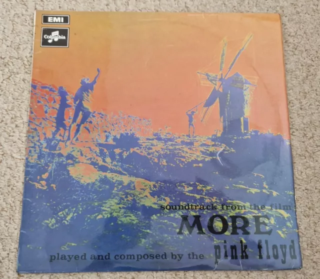 Pink Floyd - Soundtrack From The Film More, 1969 First UK Press Vinyl LP