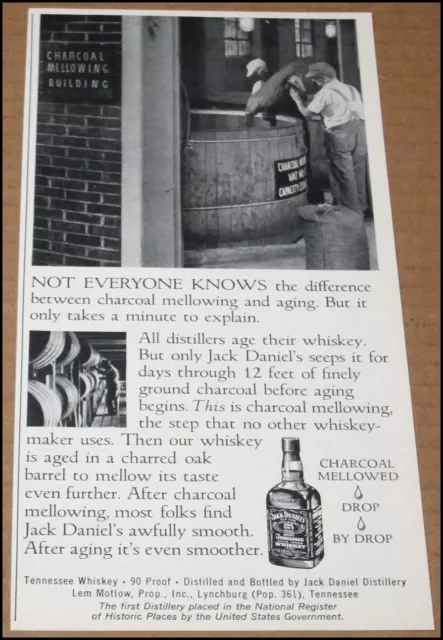 1975 Jack Daniel's Tennessee Whiskey Print Ad Advertisement Clipping Vintage