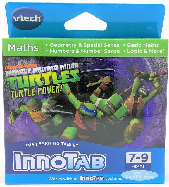 TEENAGE MUTANT NINJA Turtles VTech Innotab Max Learning Cartridge ...