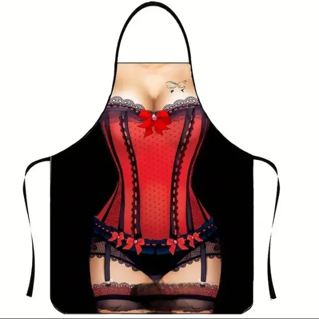 Funny Apron Sexy Lady Women Chef Cooking Kitchen Bib BBQ Aprons Novelty Gifts UK