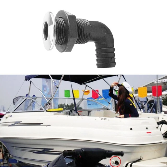 Pompe Assèchement Fixation 33MM / Bateau Coude Tuyau Coque Fixation Résistant