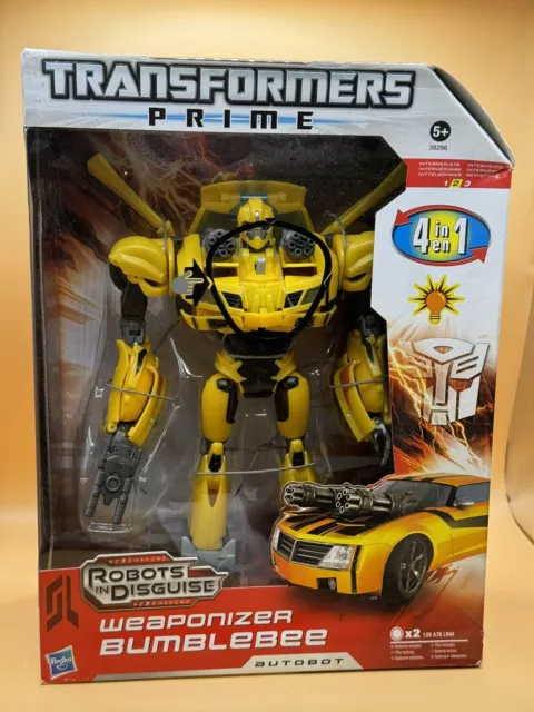 Transformers Prime Robots in Disguise - Weaponizer Bumblebee  - New & Sealed